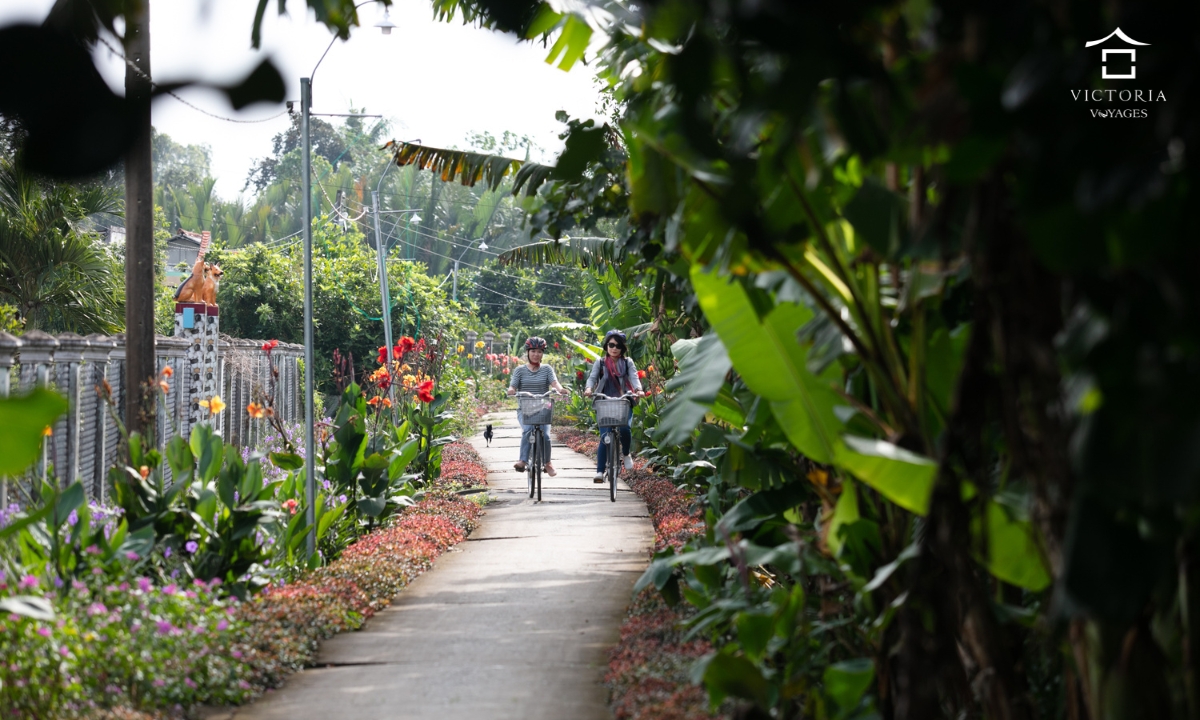 Village on Mekong Delta